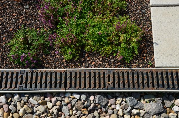 Yard Water Diversion in New Albany