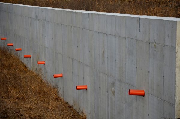Retaining Wall Drainage in New Albany
