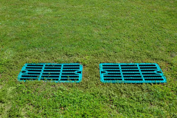 Yard Drain Maintenance in New Albany