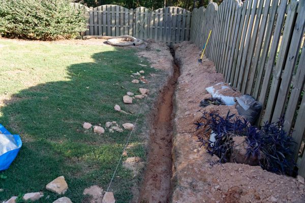 Trench Drain Installation in New Albany