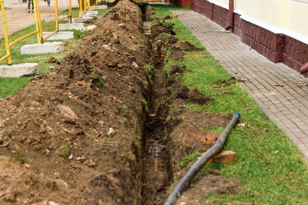French Drain Replacement in New Albany