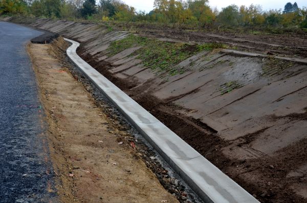 Slope Drainage Installation in New Albany