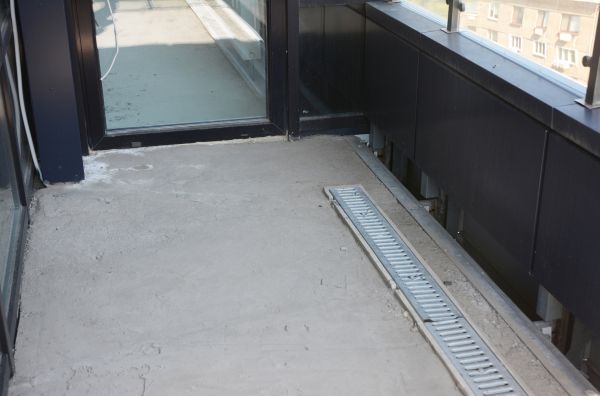 Veranda Drain Installation in New Albany