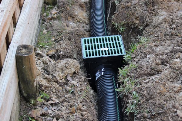 Drainage Work in New Albany